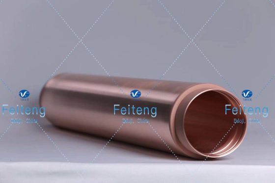 Oxygen Free Vacuum Smelting Copper Target 155OD*125ID*888