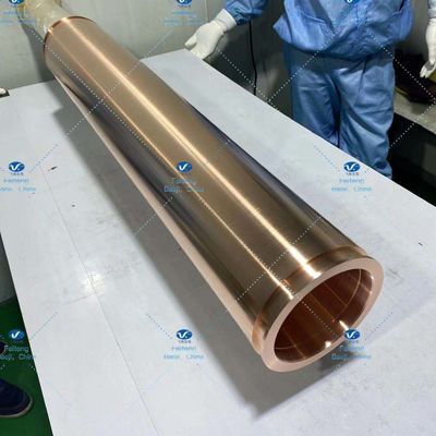 OEM ODM 99.97 Percent Copper Tube Target High Pressure Resistance