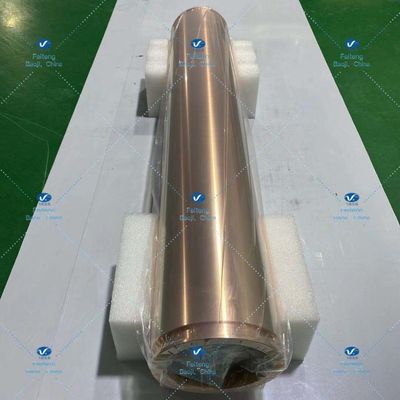 155mm*125mm*888mm 99.97% Cu Tube Target Good Plasticity Ductility