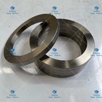 TA10 Grade ASTM B381 Titanium Rings OD 195mm Ultrasonic Testing