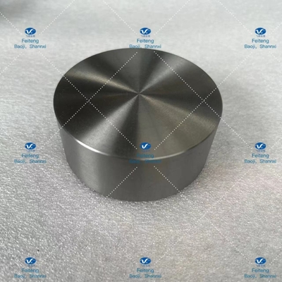 ATSM B381 Gr5 Pickled Titanium Discs Nonmagnetic Titanium Round Plate φ85*35
