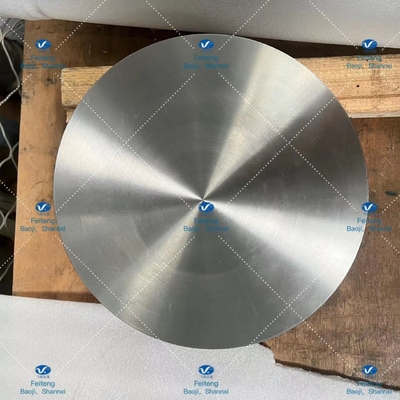 Gr9 Non Toxic Titanium Discs Light Weight Pickled Round Plate ATSM B381